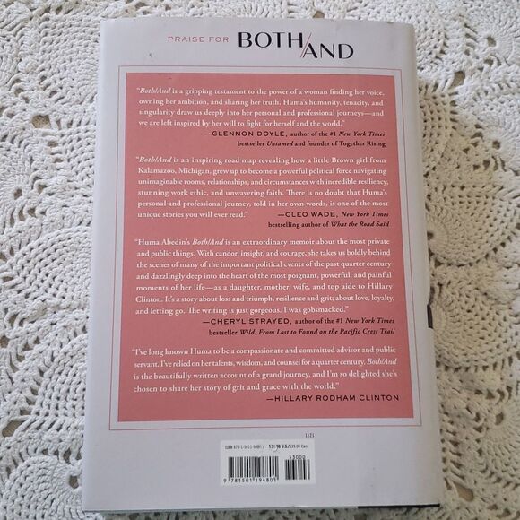 💚3/$20 Book - "Both/And" by Huma Abedin (2021) - Picture 2 of 8